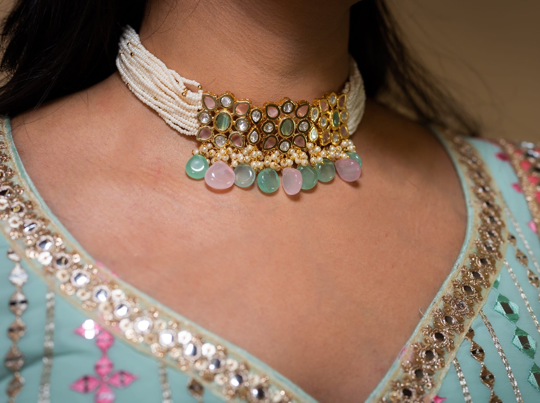 Kesir I Kundan Set