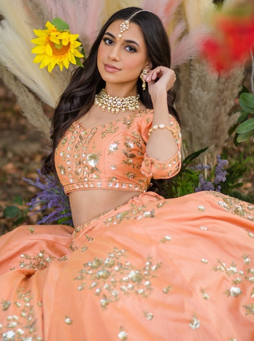 Daria Kundan Set