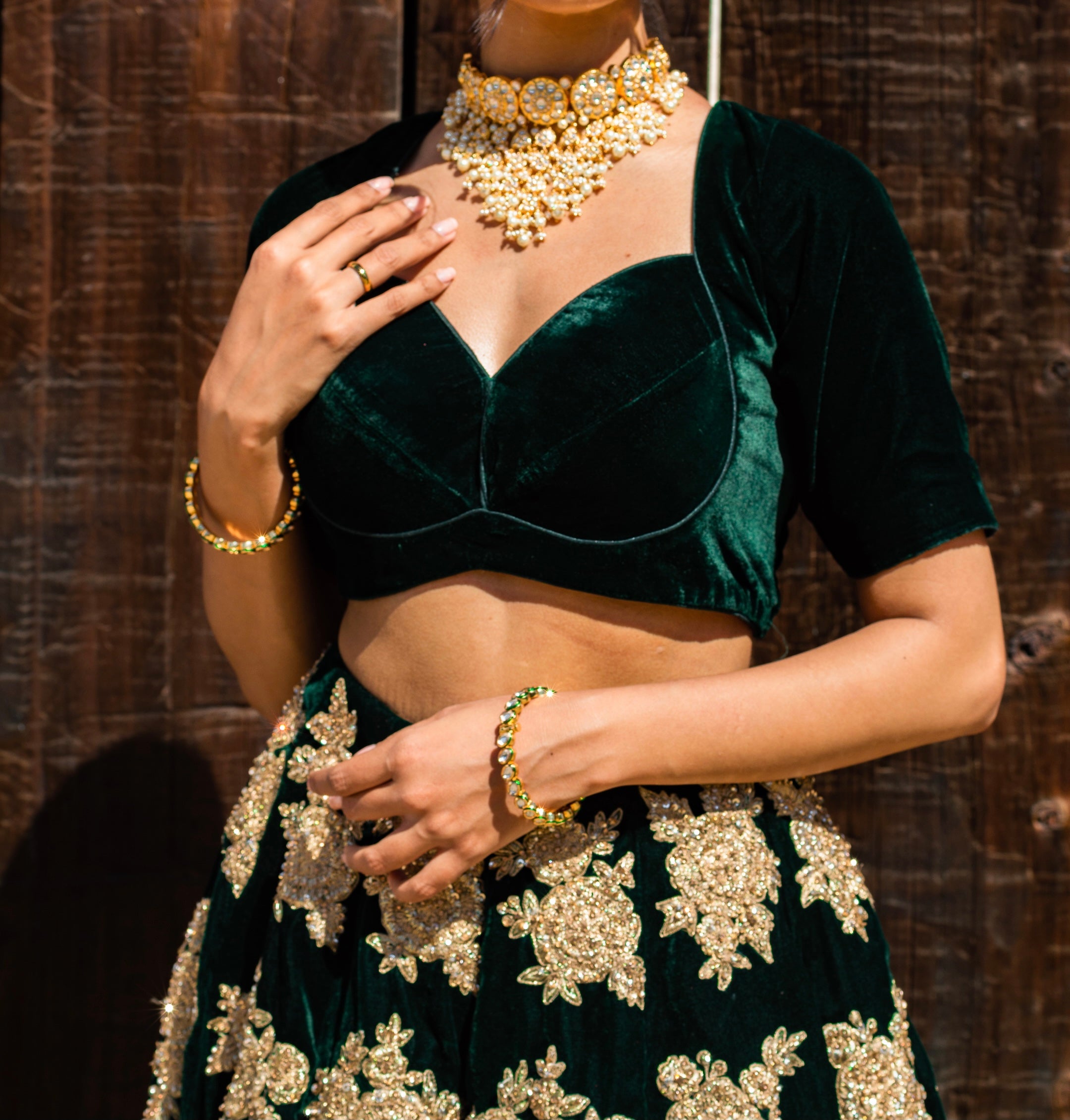 Rimel Lehenga