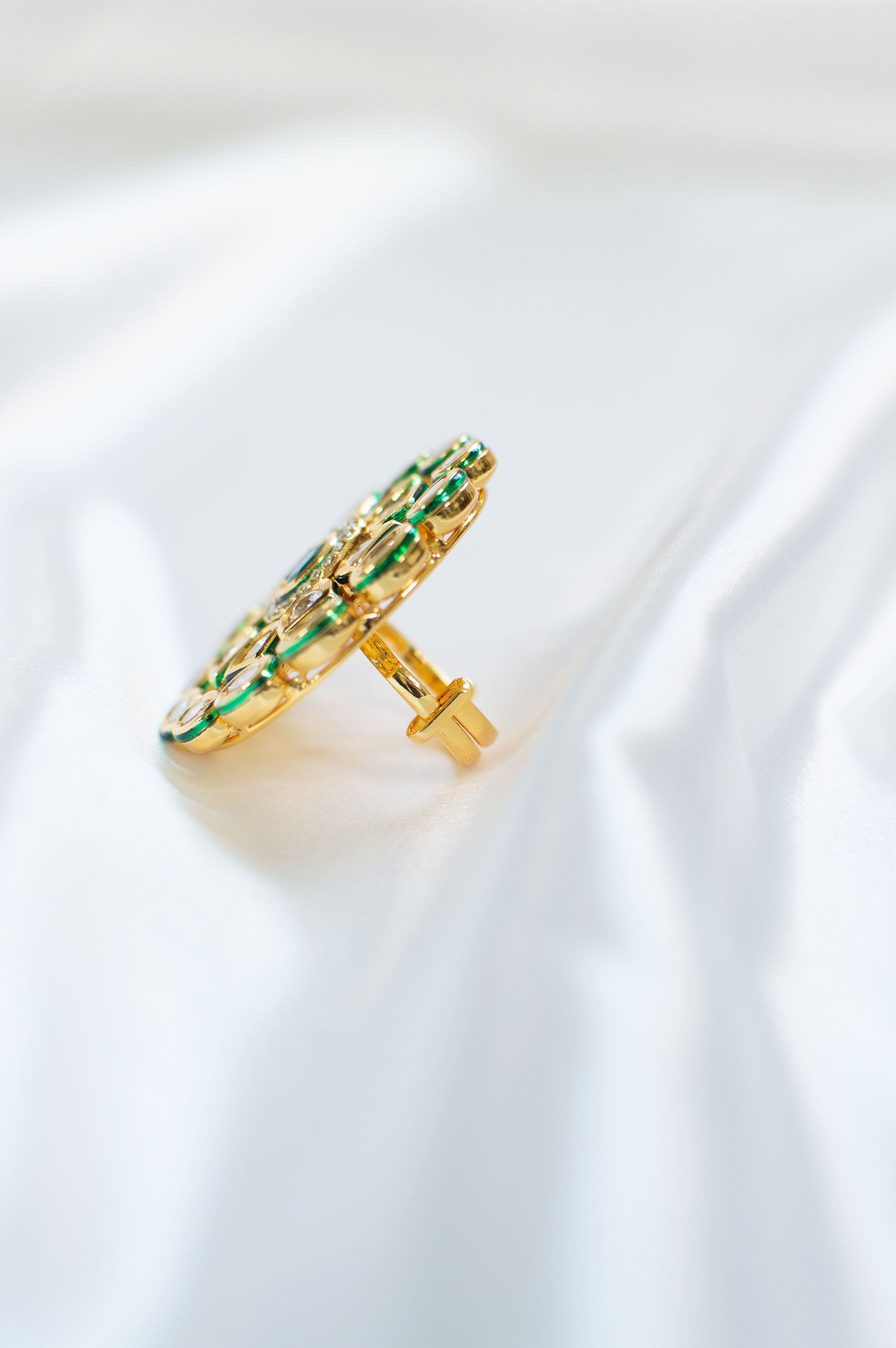 Oorie I - Kundan Finger Ring