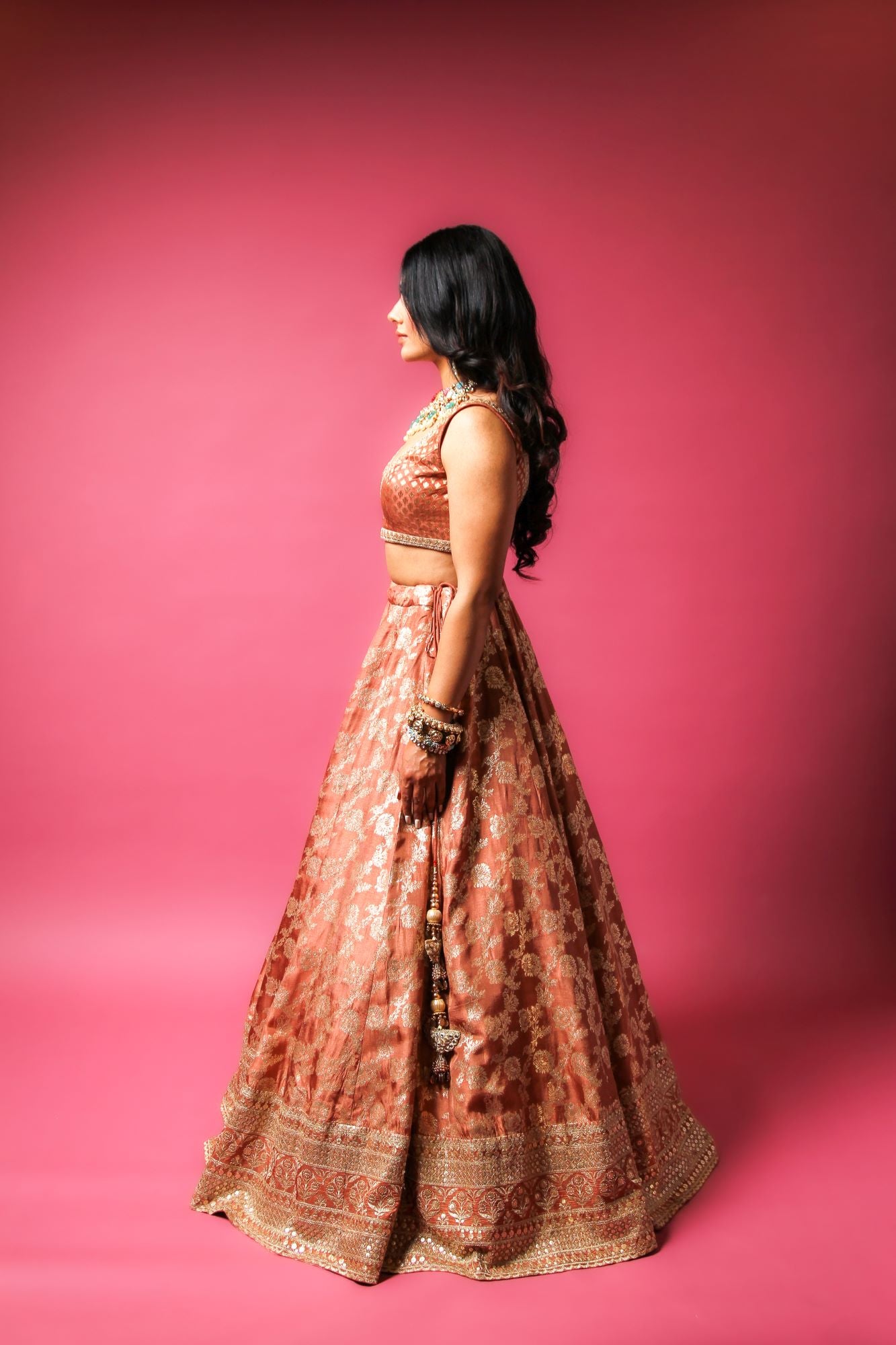 Rustic Radiance Lehenga