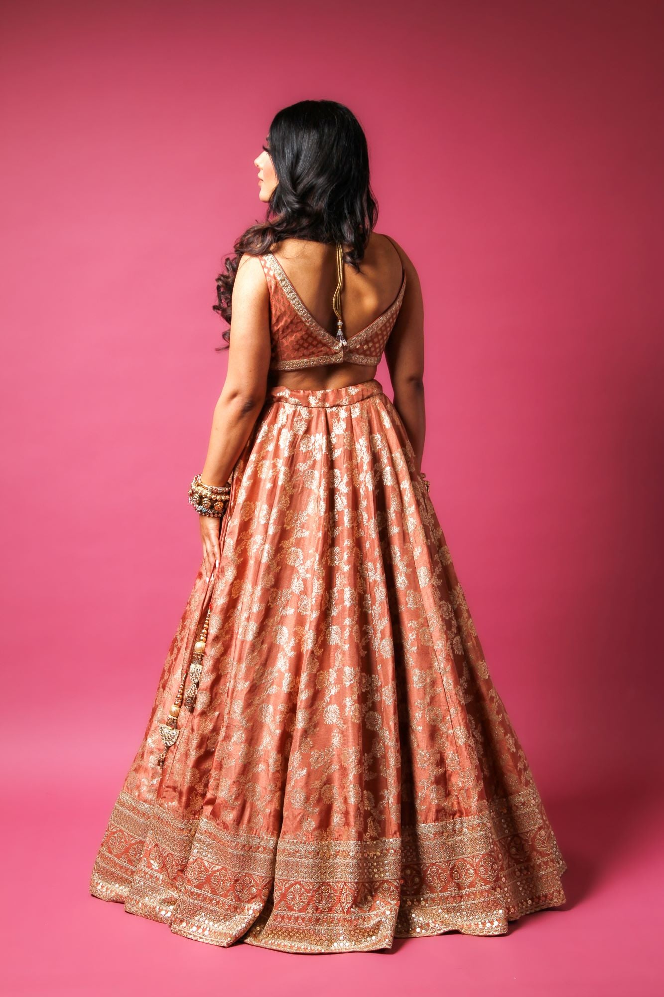 Rustic Radiance Lehenga
