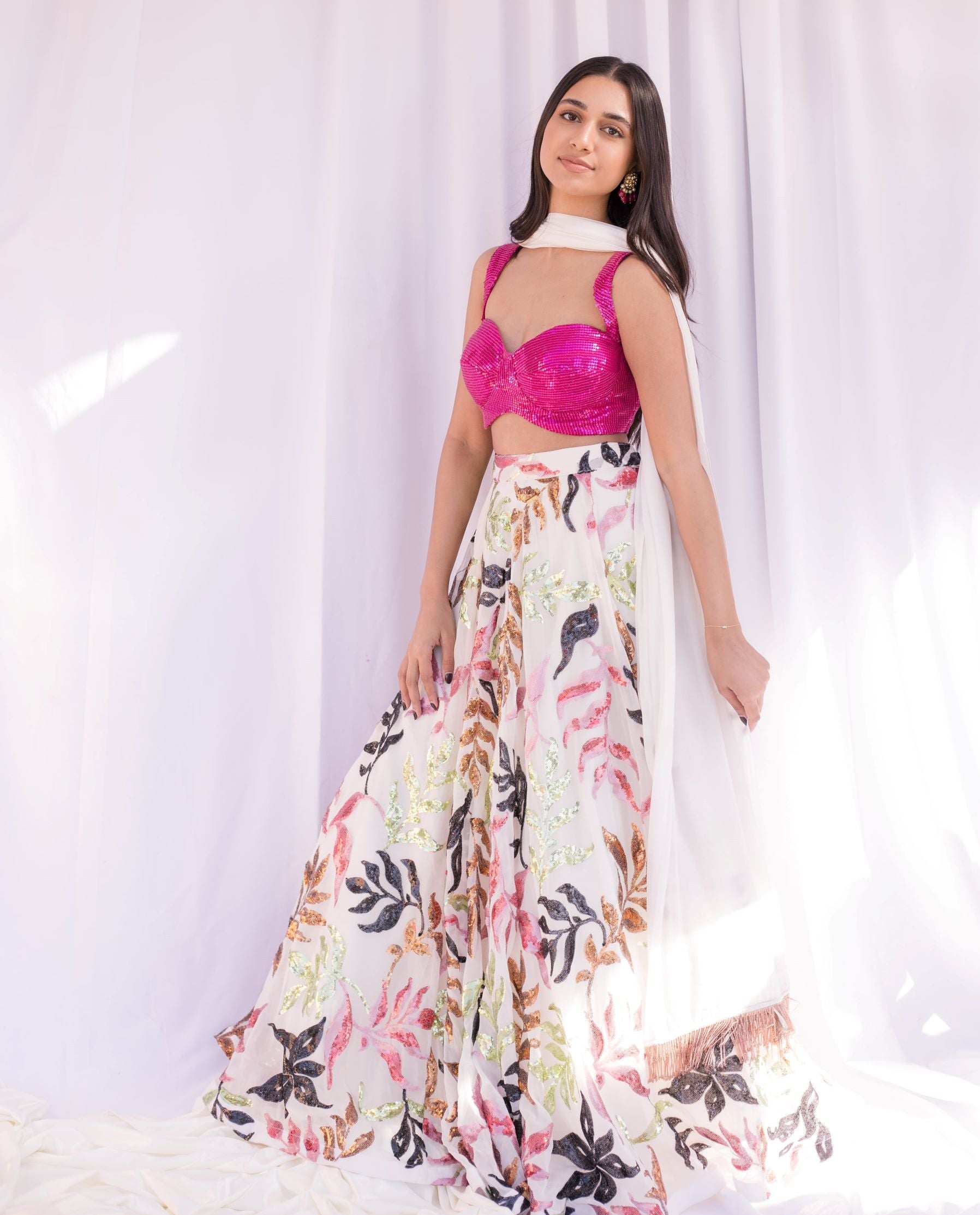 corset lehenga