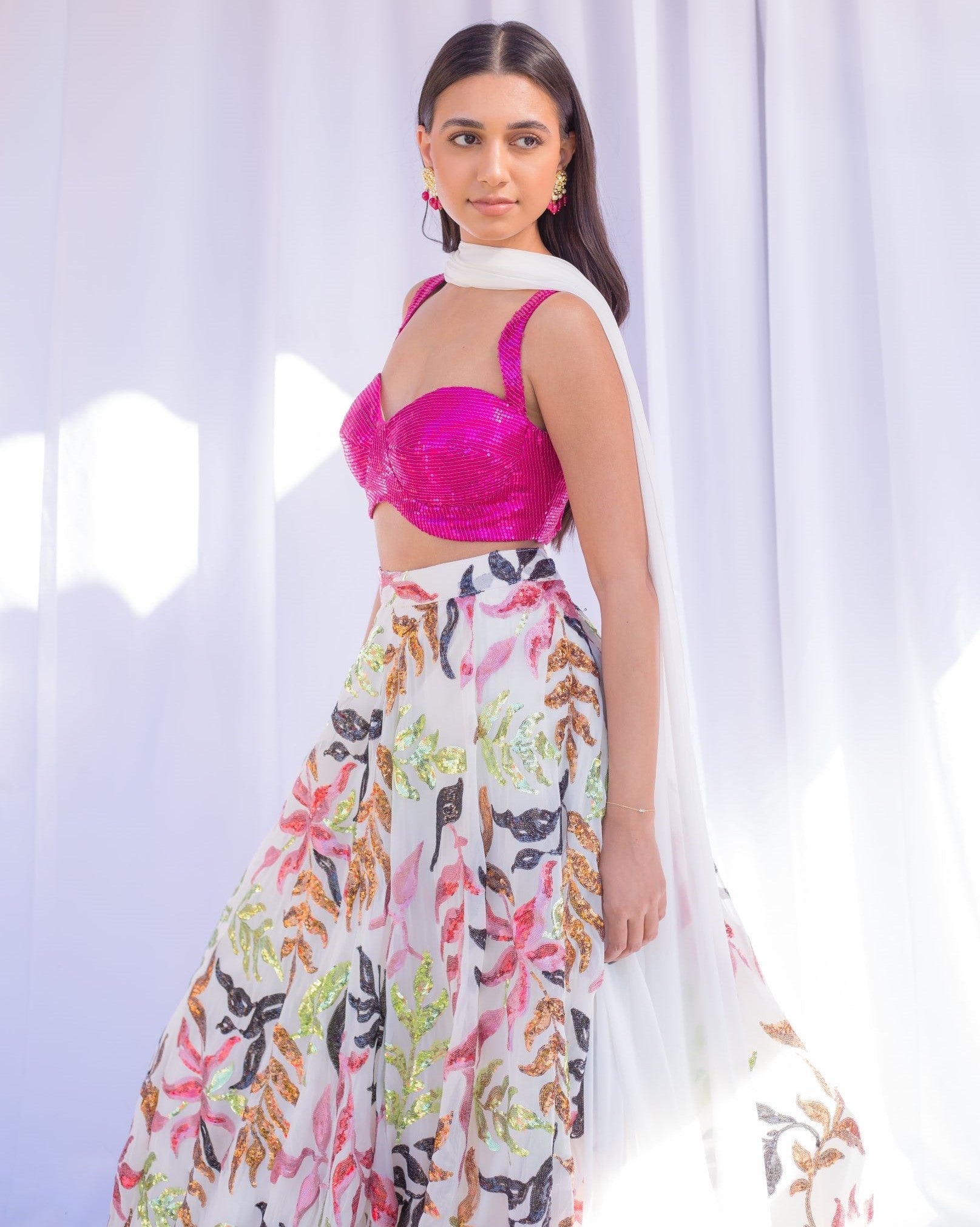 corset lehenga