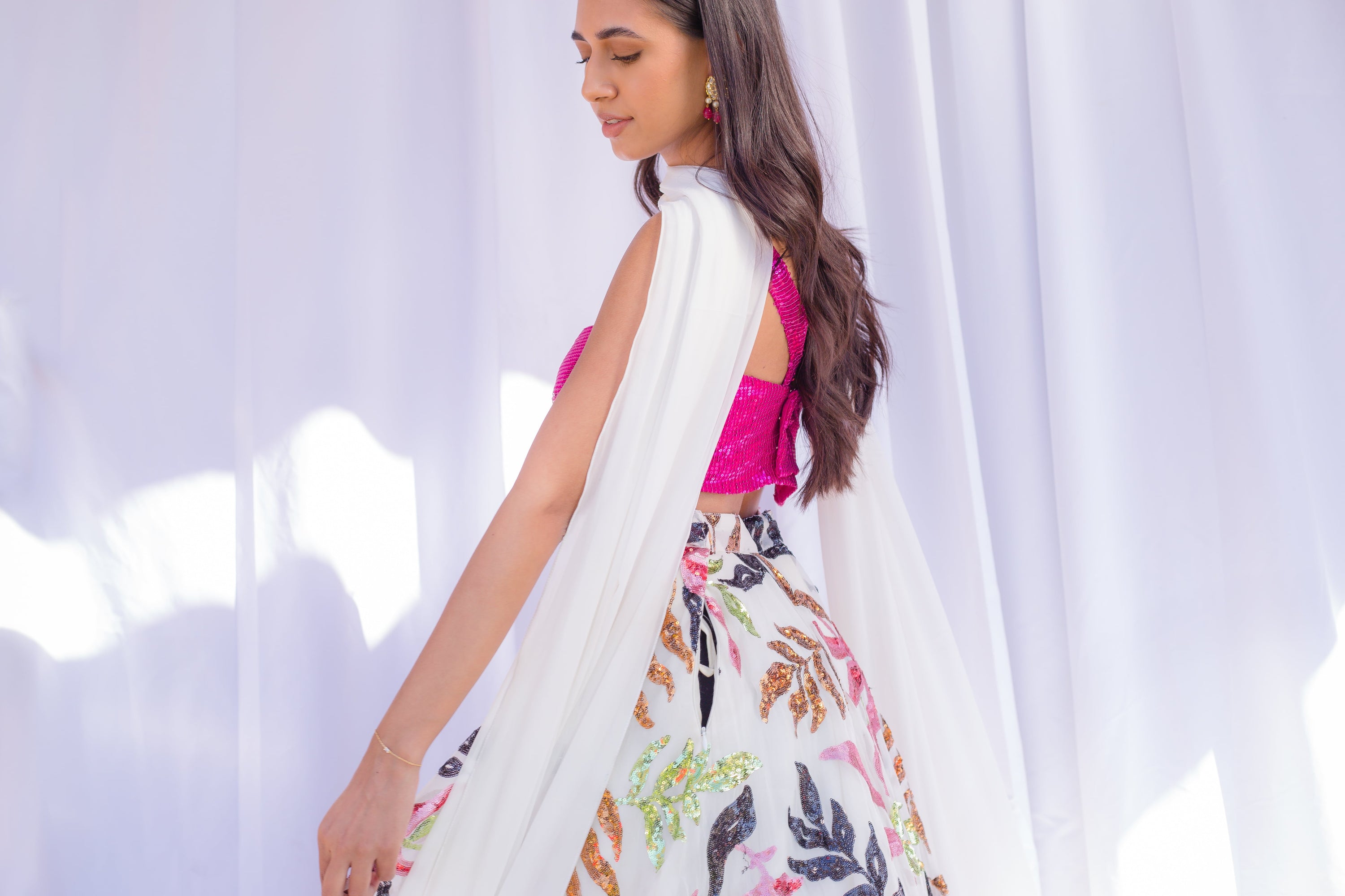 corset lehenga