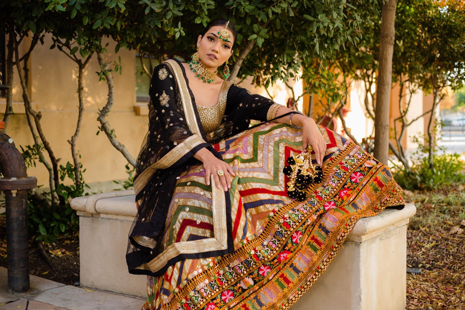 Rangreli Lehnga