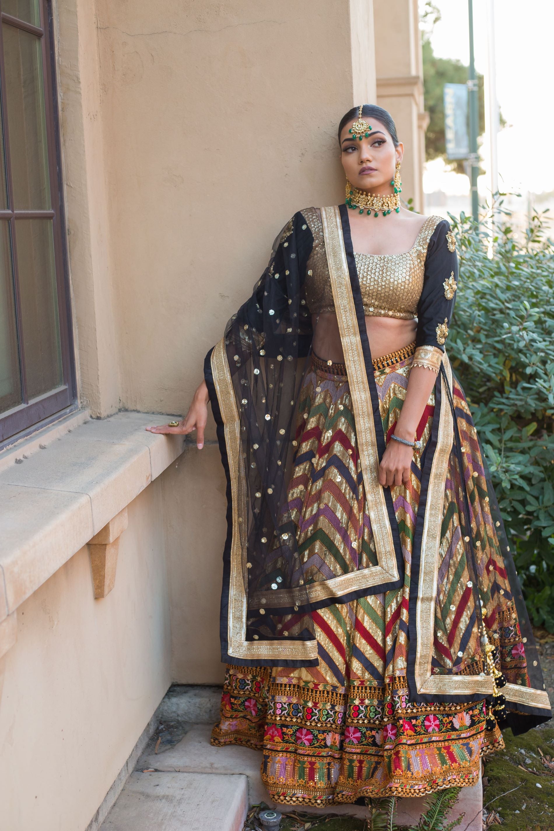 Rangreli Lehnga