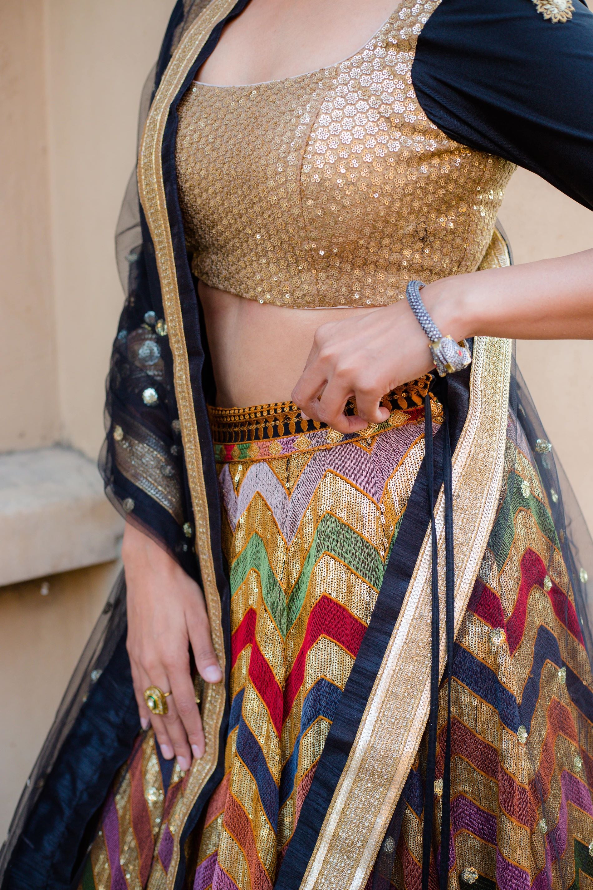 Rangreli Lehnga