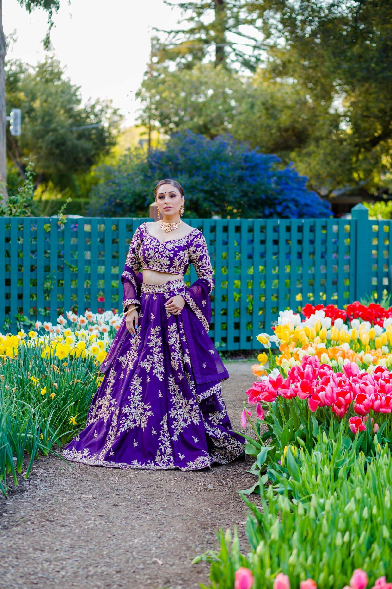 Pansy Lehenga