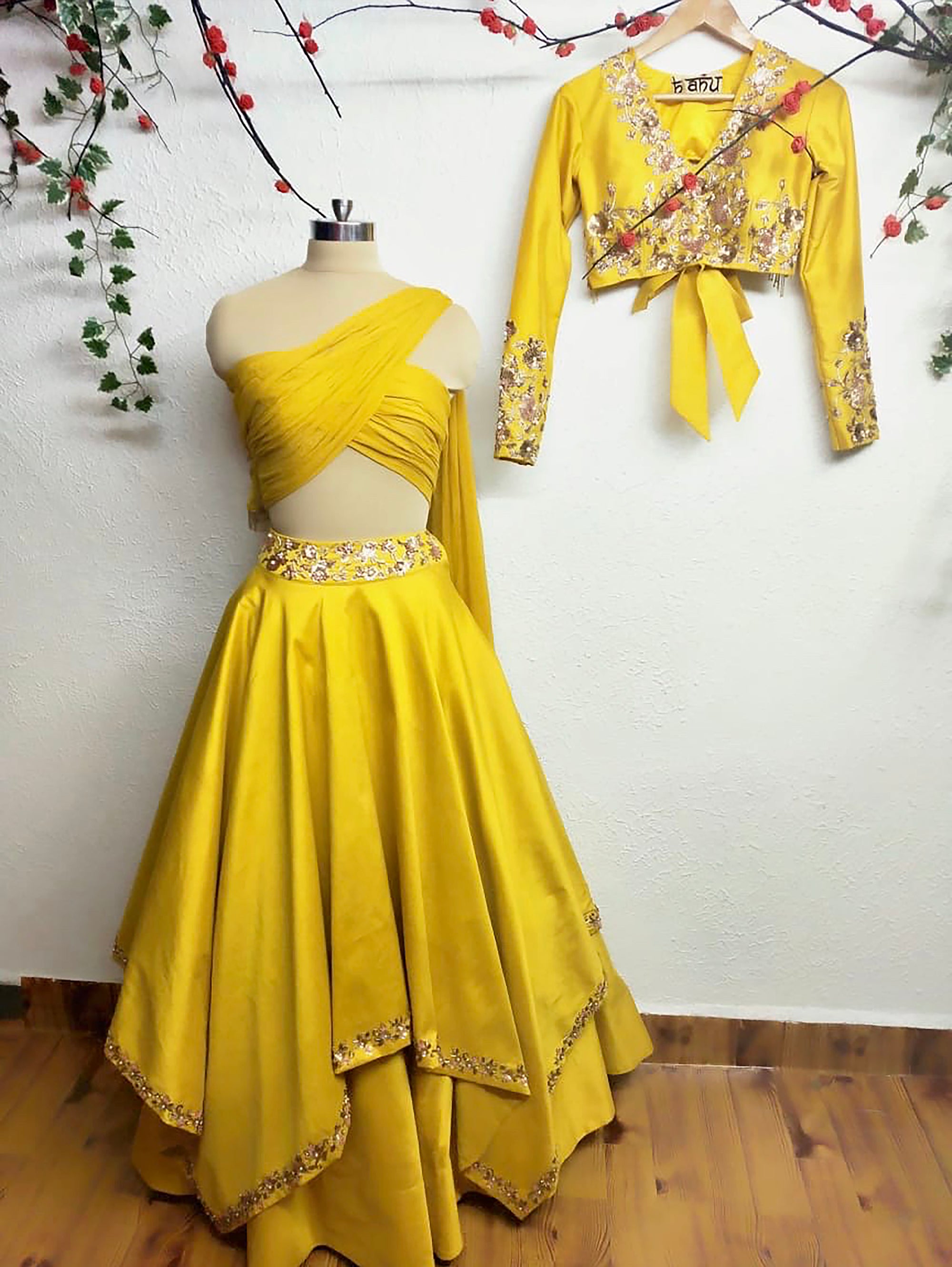 Asia Lehnga - bAnuDesigns