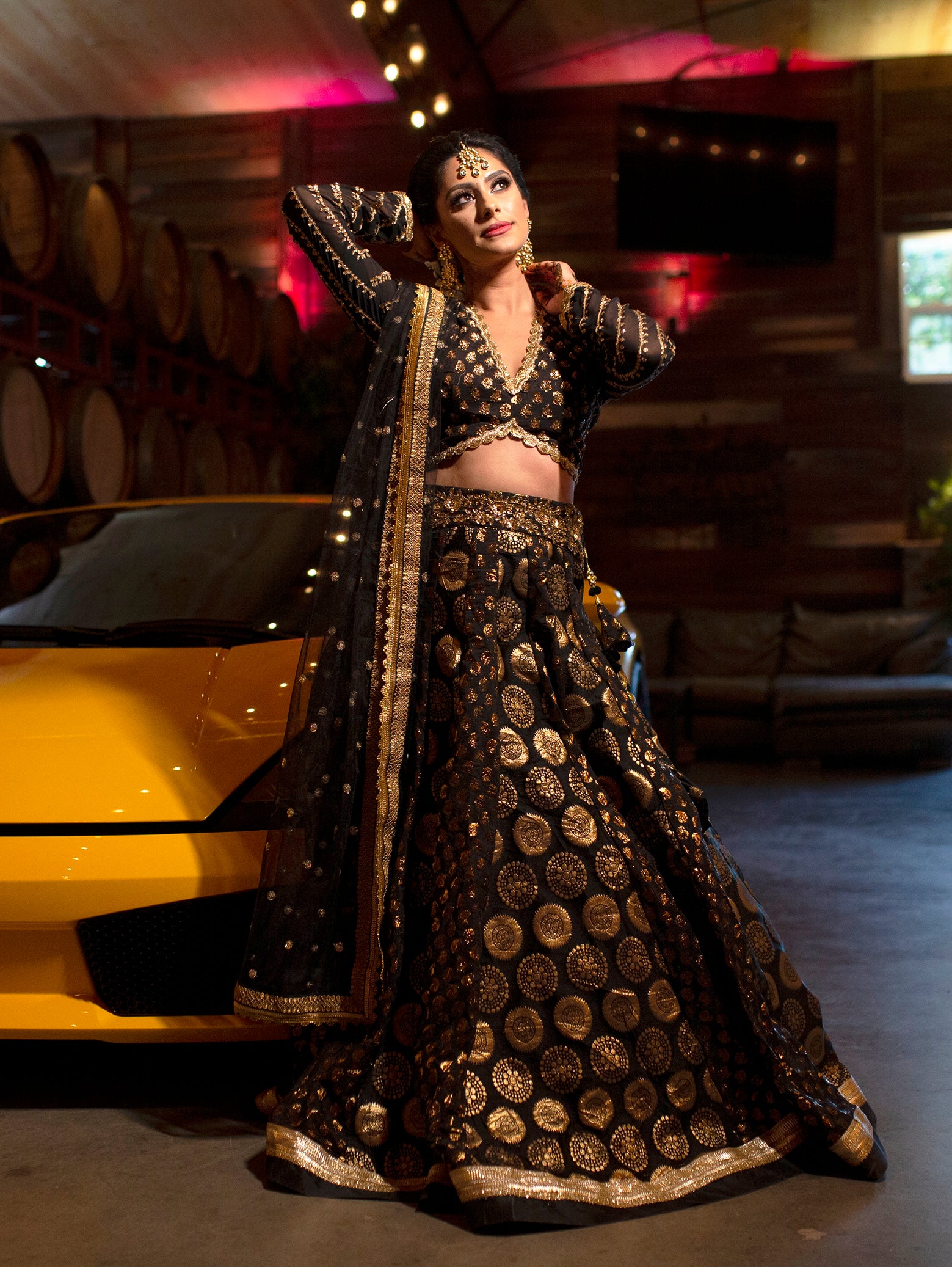 Tamana Bridal Lehenga - Indian Bridal Wear - bAnuDesigns