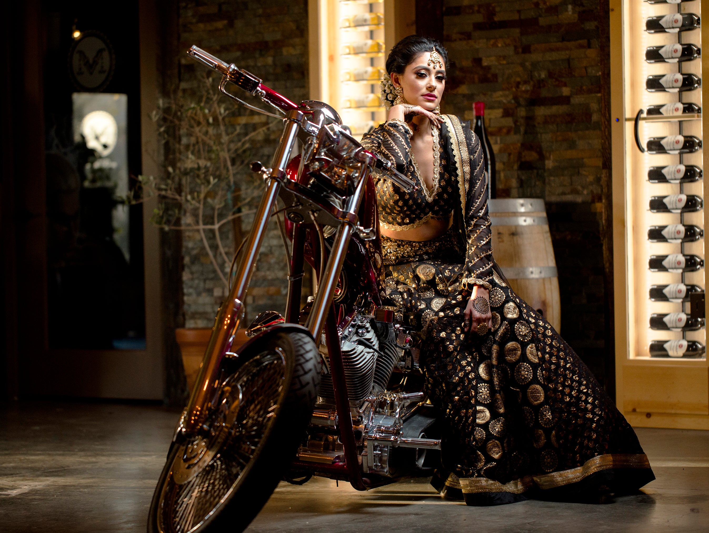 Tamana Bridal Lehenga - Indian Bridal Wear - bAnuDesigns