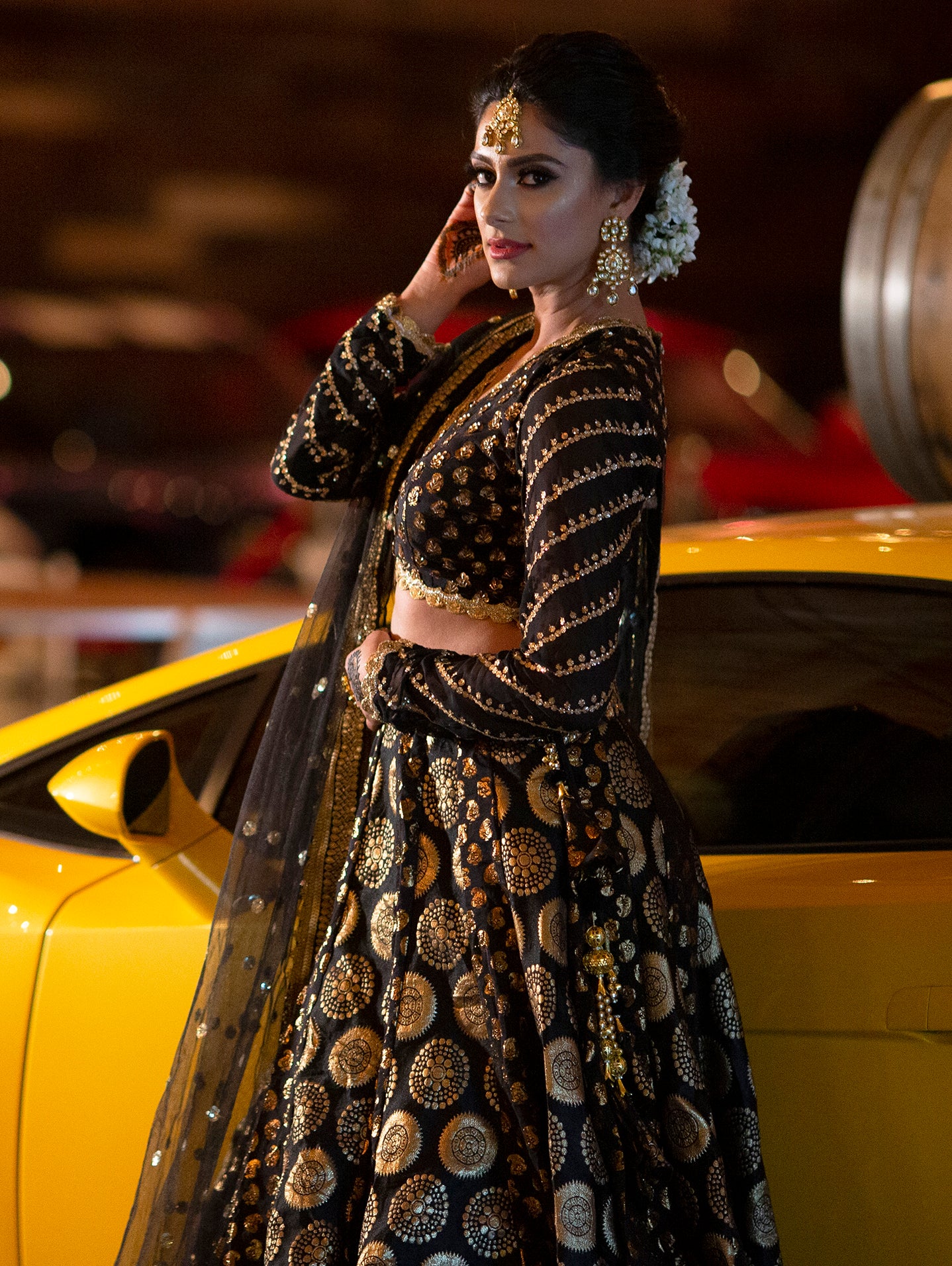 Tamana Bridal Lehenga - Indian Bridal Wear - bAnuDesigns