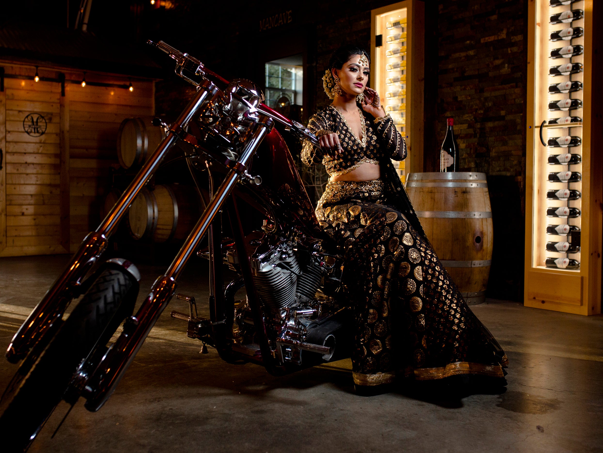 Tamana Bridal Lehenga - Indian Bridal Wear - bAnuDesigns