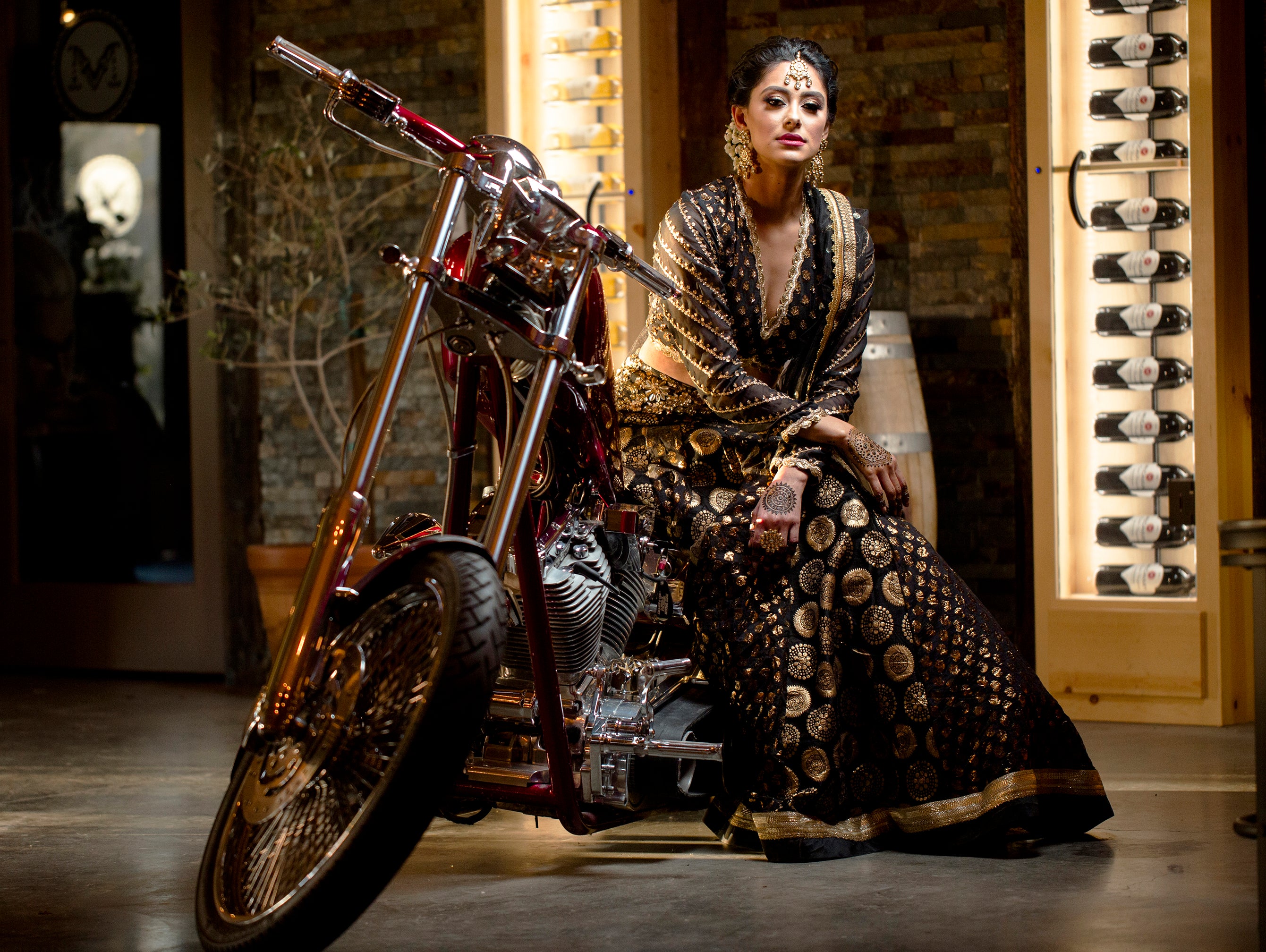 Tamana Bridal Lehenga - Indian Bridal Wear - bAnuDesigns