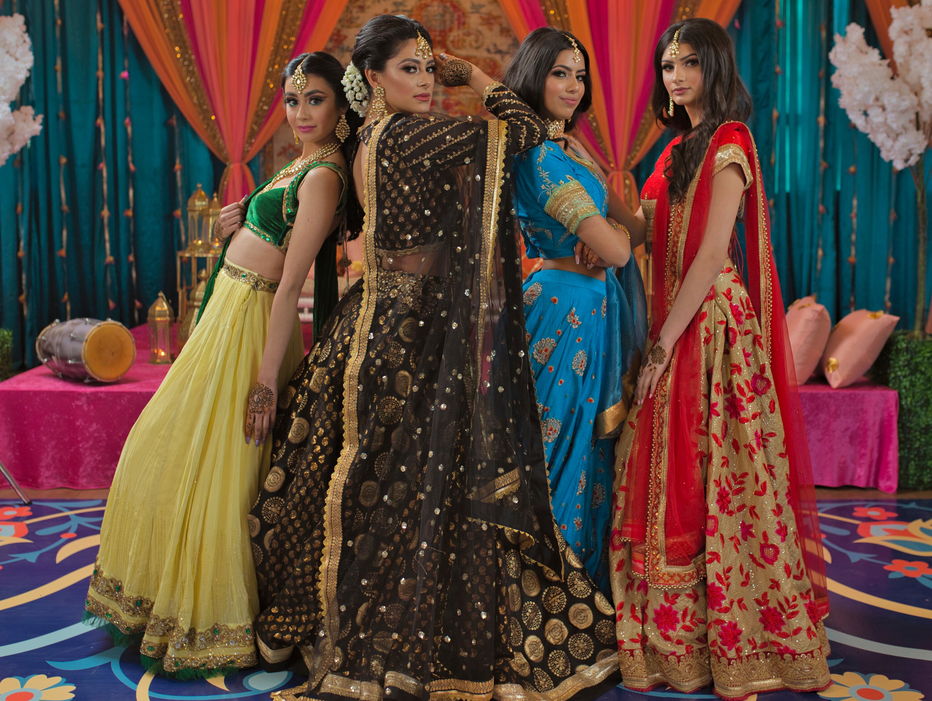 Tamana Bridal Lehenga - Indian Bridal Wear - bAnuDesigns