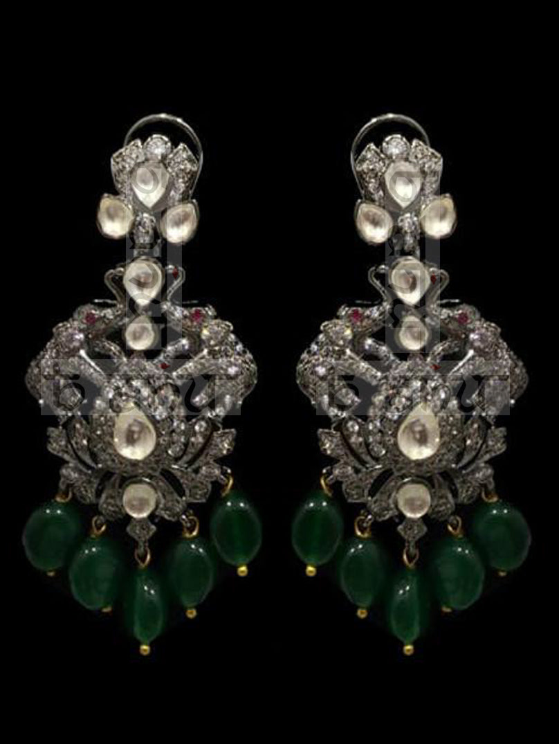 Israh Victorian Emerald Set - bAnuDesigns