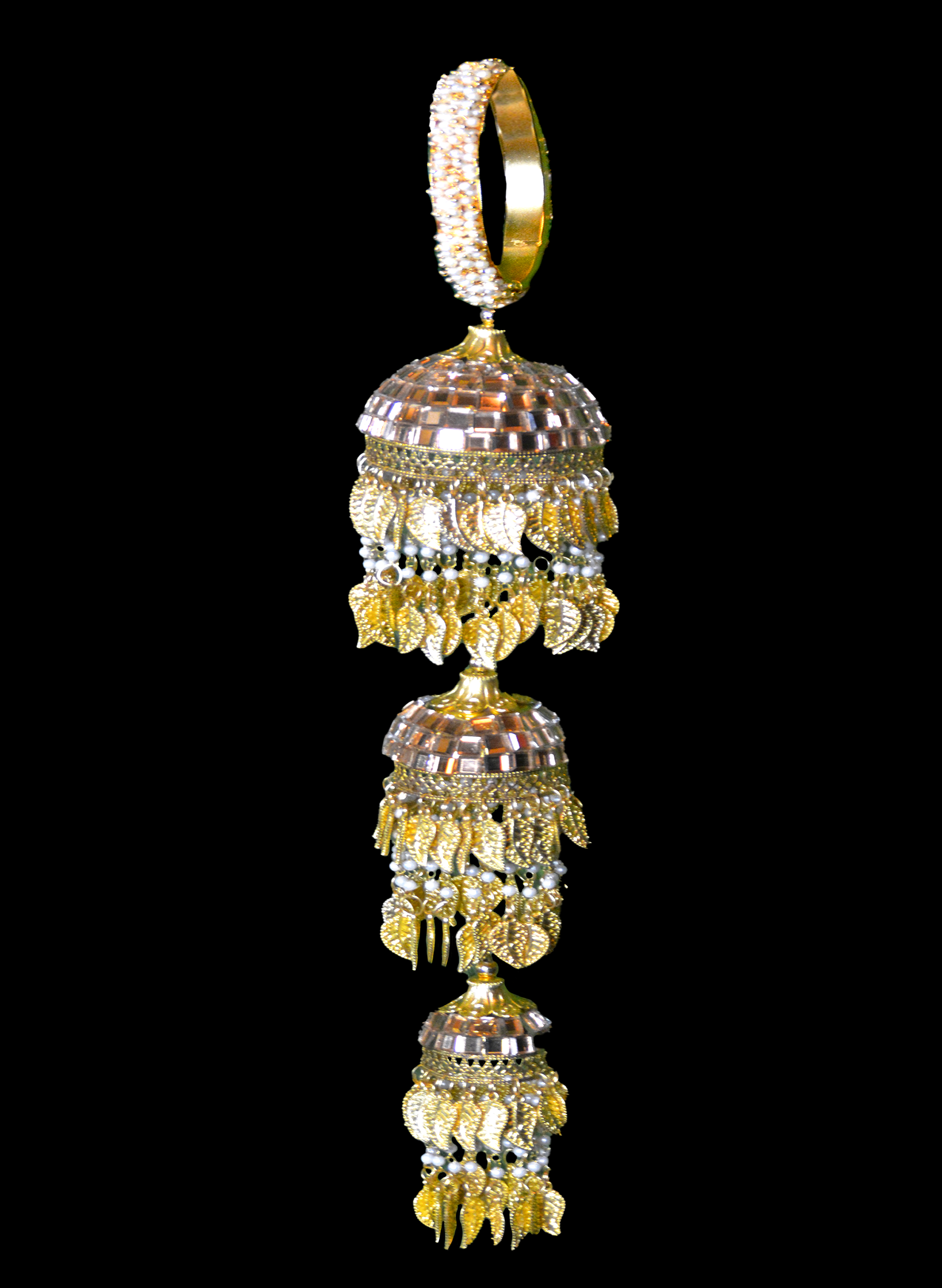 Kalire for marriage perfect for brides with mirror work & pearls