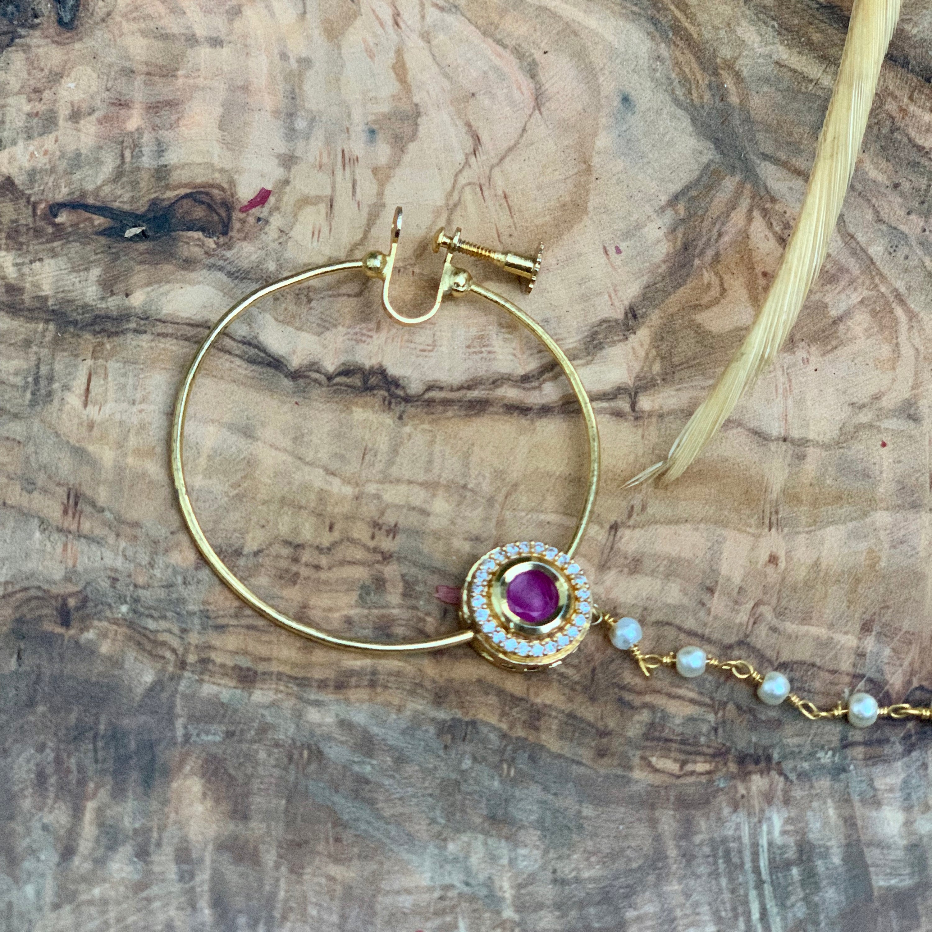 Layla Nose Ring - bAnuDesigns