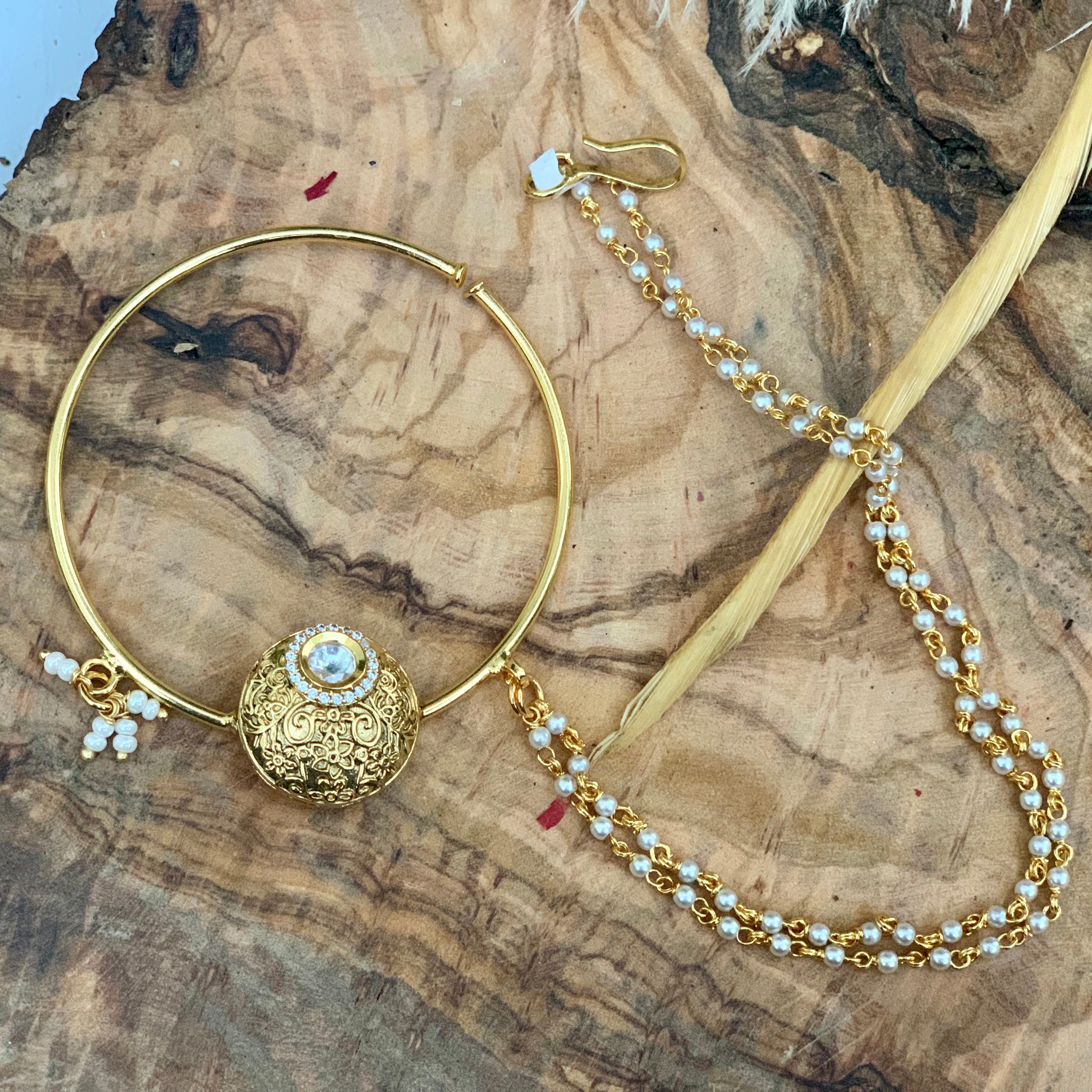 Manal Nose Ring - bAnuDesigns
