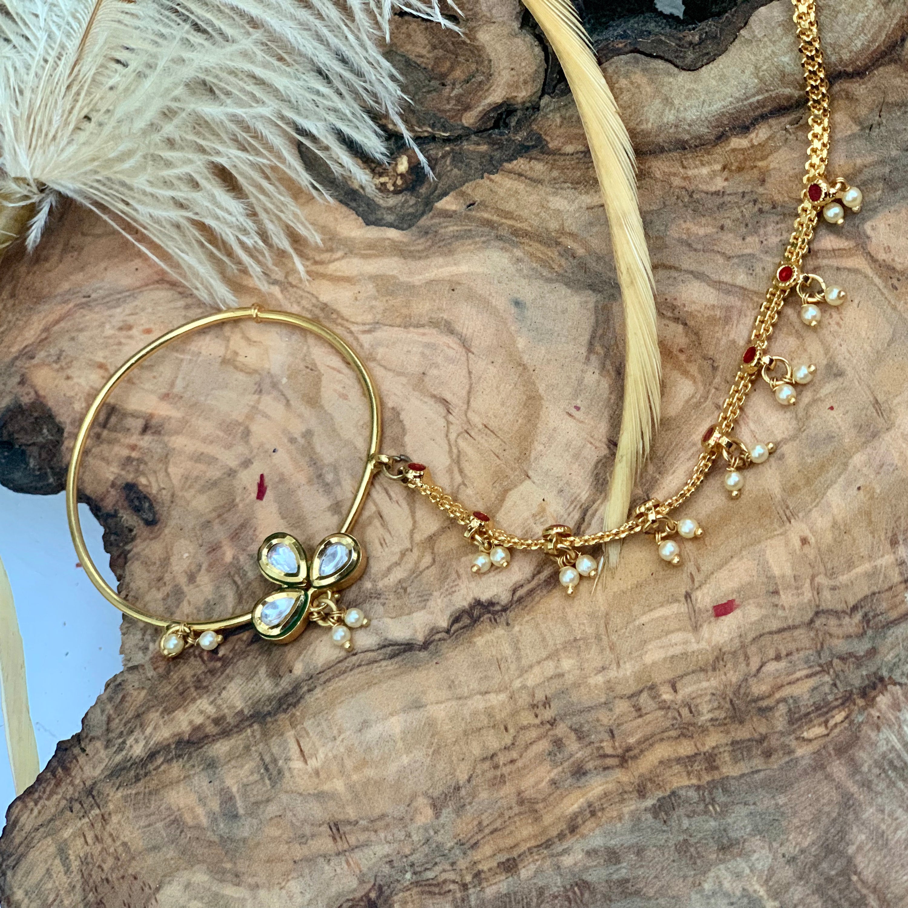 Najiha Nose Ring - bAnuDesigns