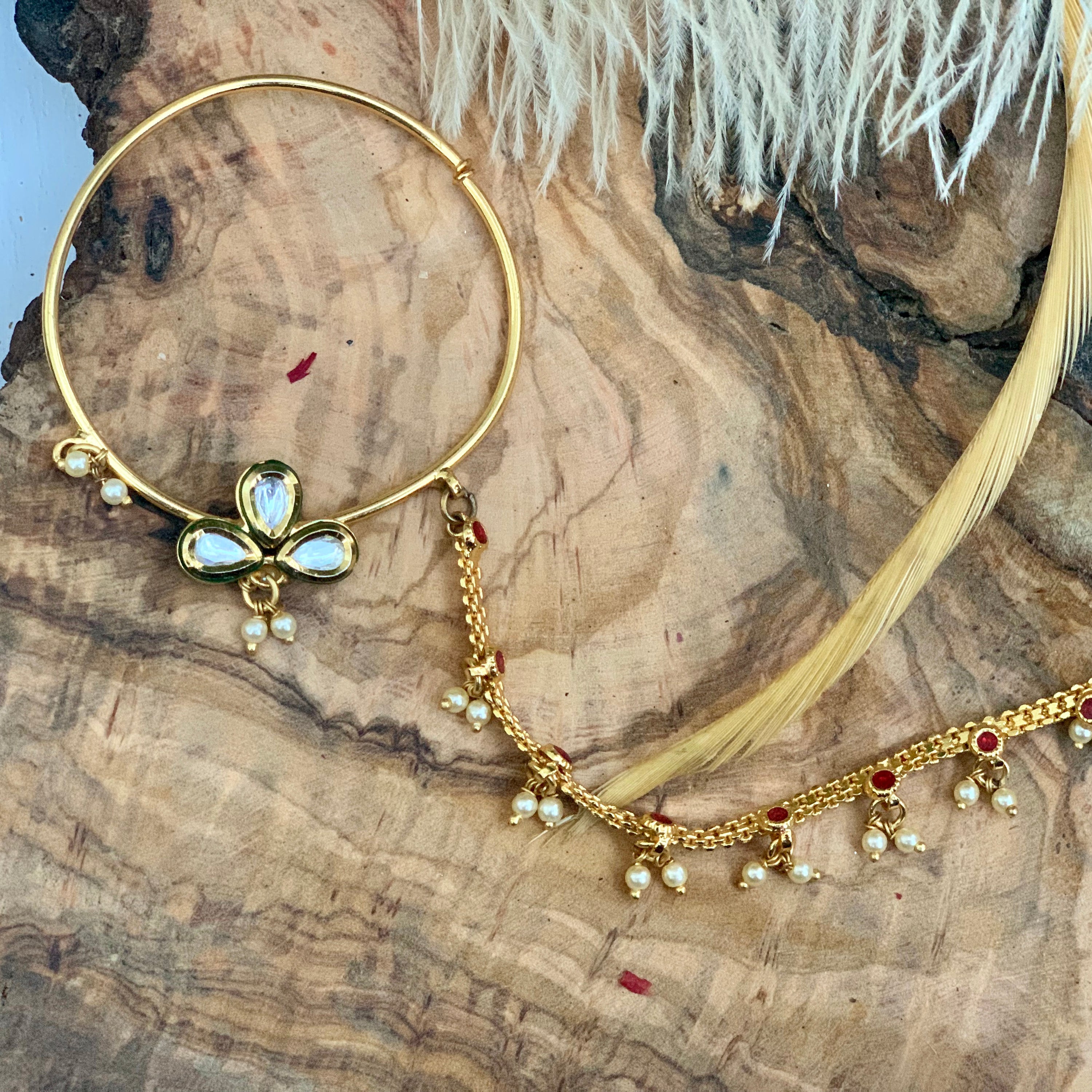 Najiha Nose Ring - bAnuDesigns