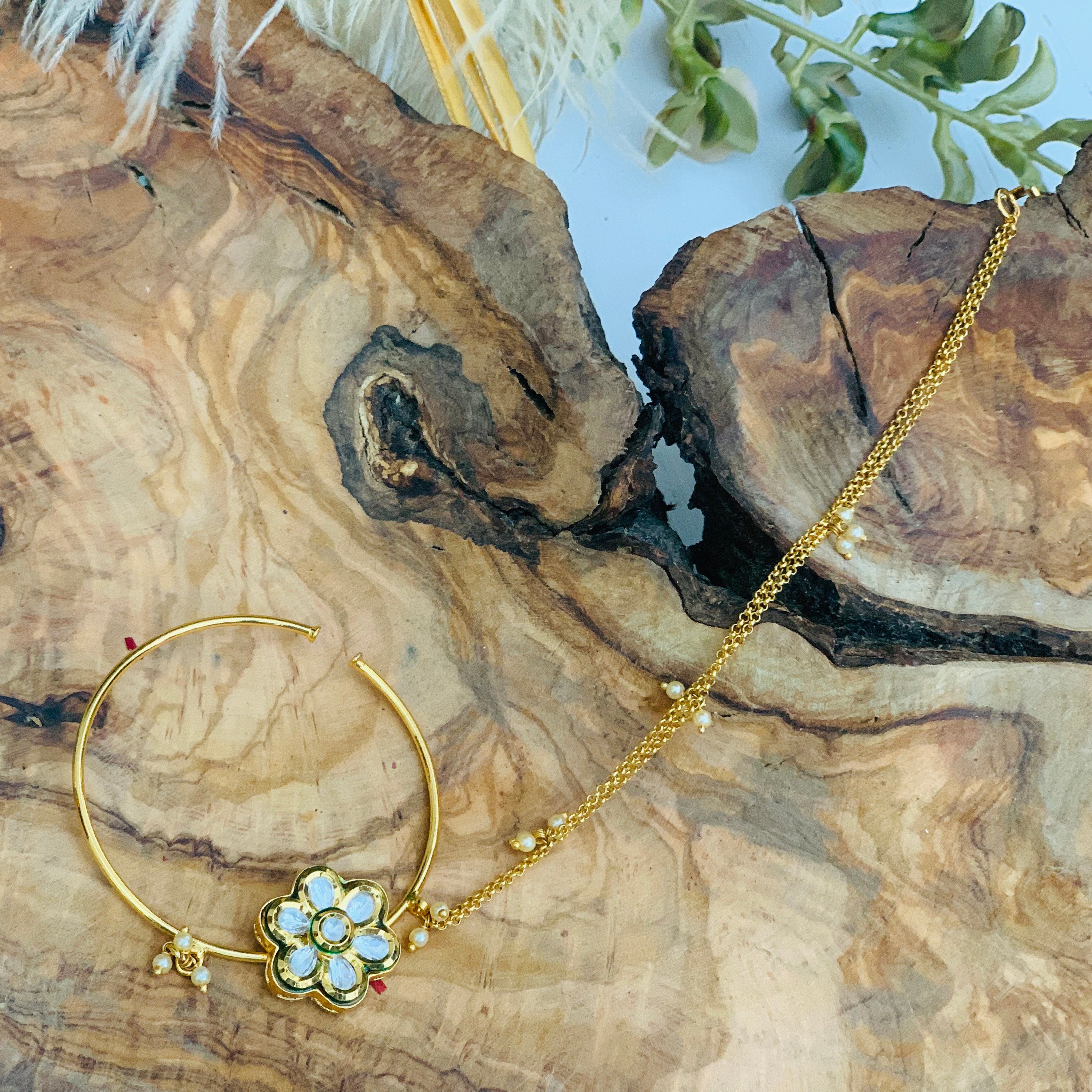 Inaya Nose Ring - bAnuDesigns