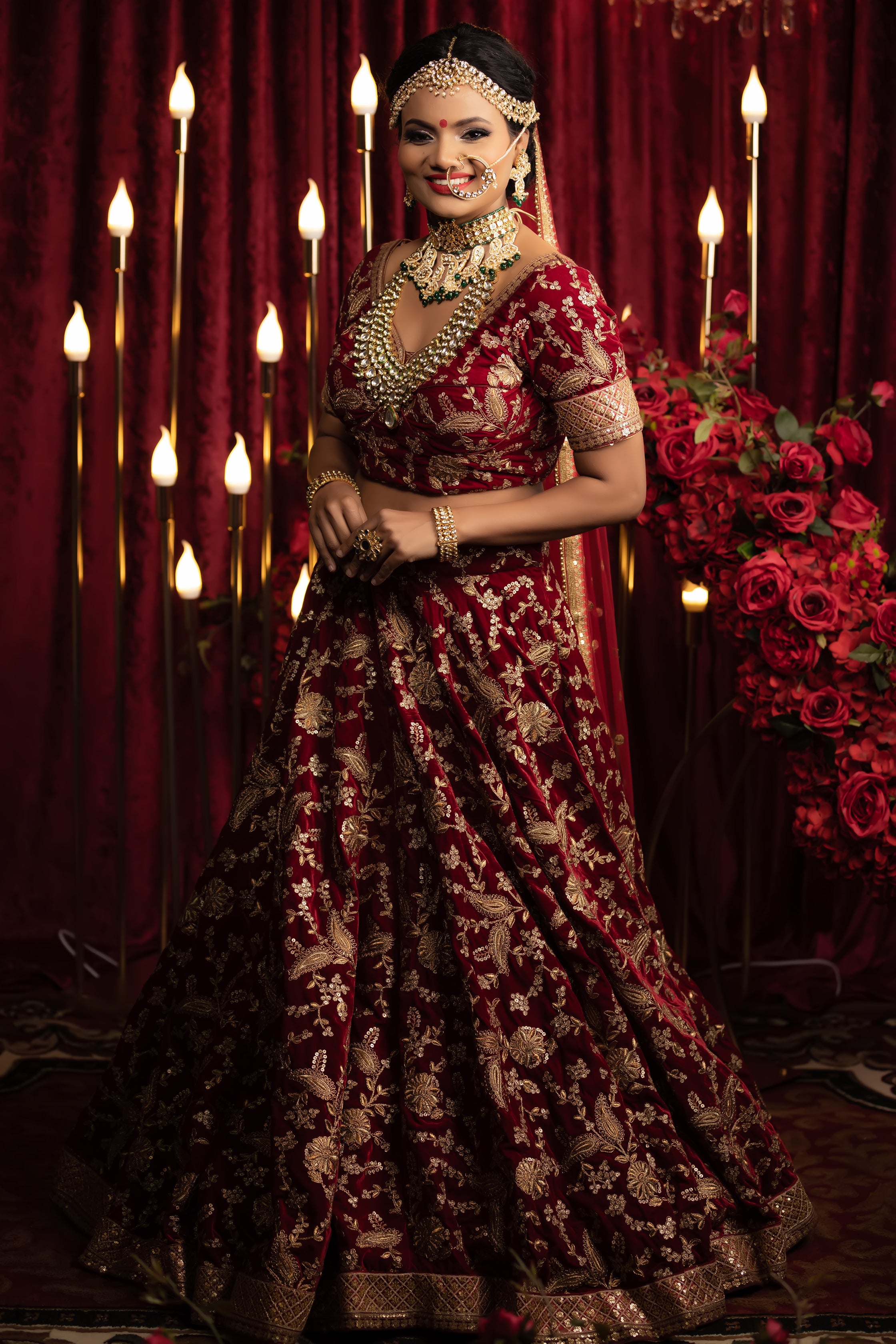 Shalini Bridal Lehenga - Indian Bridal Wear - bAnuDesigns