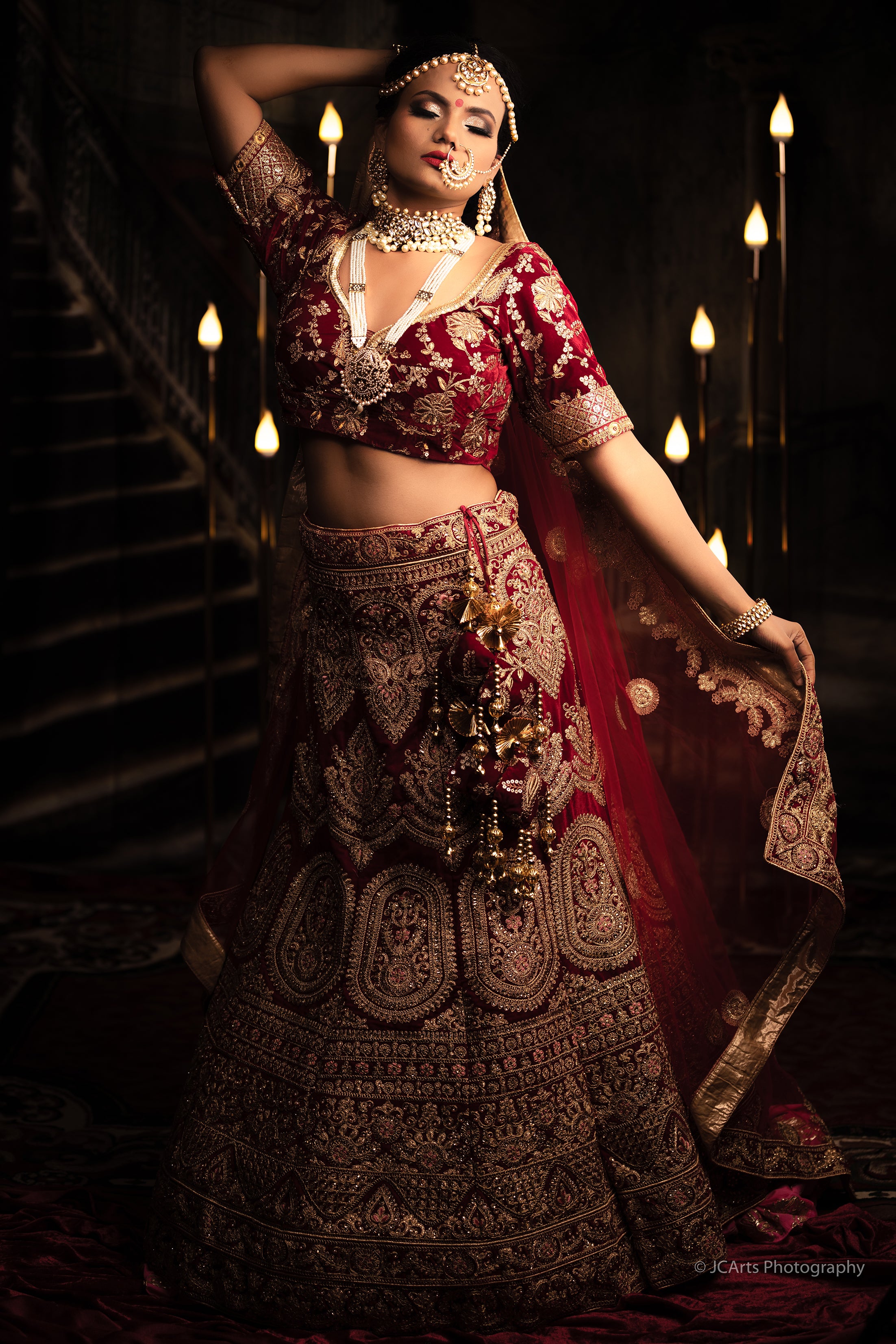 Shalini Bridal Lehenga - Indian Bridal Wear - bAnuDesigns