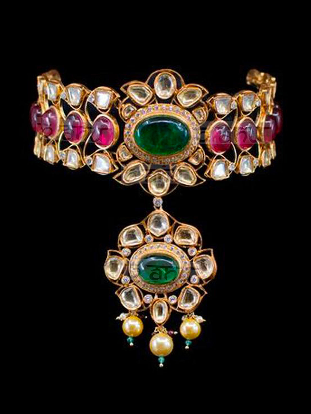 Sitara Choker Kundan Set - bAnuDesigns