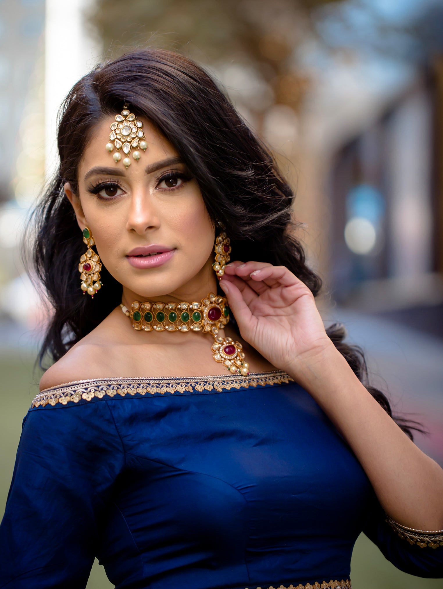 Sitara Choker Kundan Set - bAnuDesigns