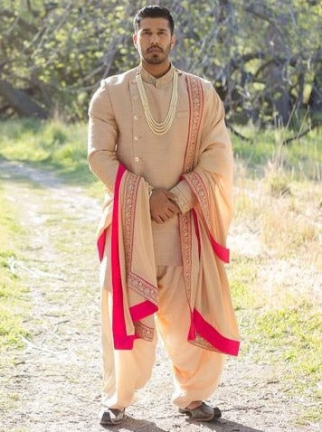Dhoti Dress For Groom Dhoti Sherwani For Groom: Wedding Dress