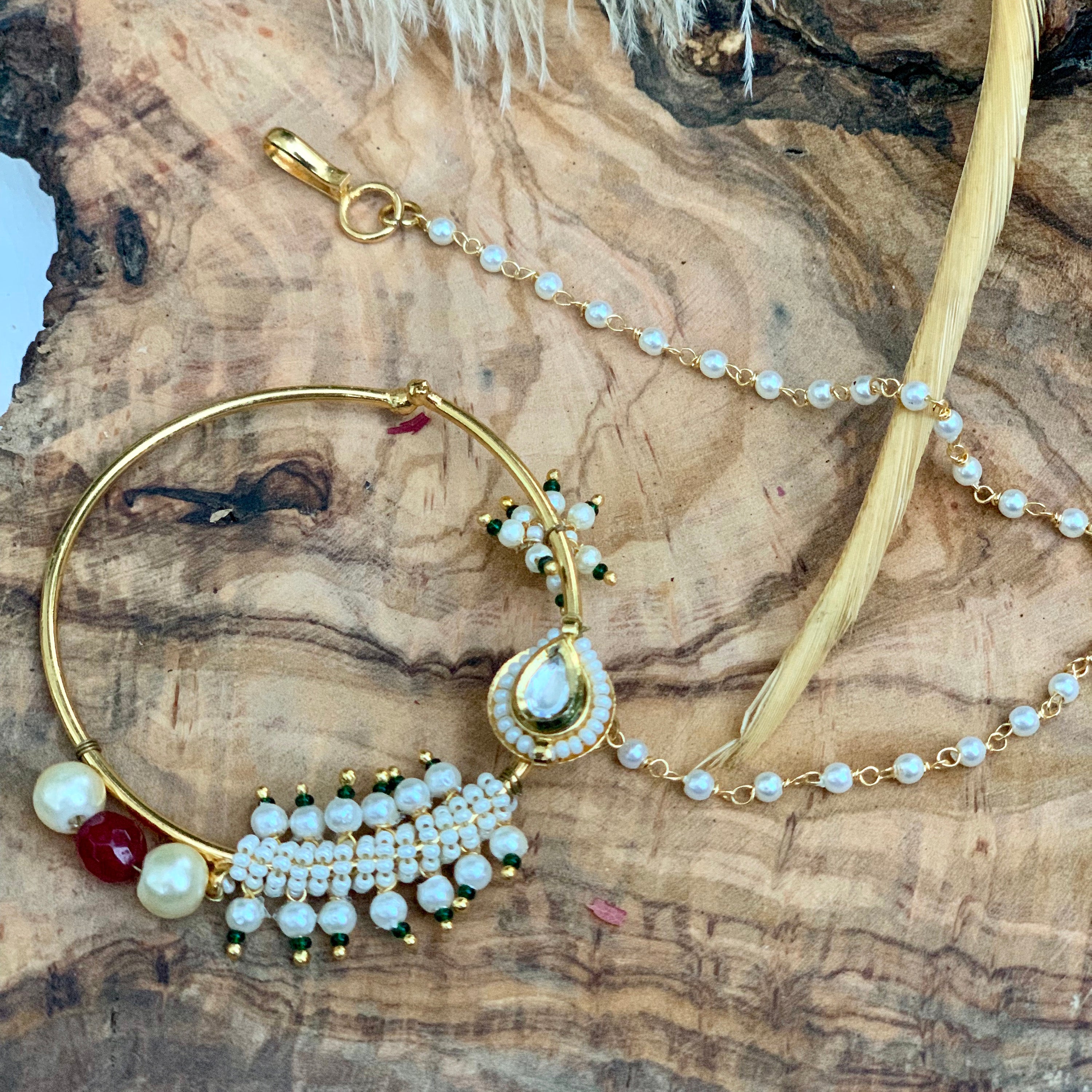 Tahira Nose Ring - bAnuDesigns
