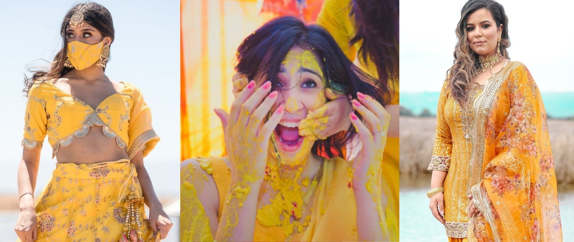 Our Favourite Haldi Photos Of All Times! | WedMeGood