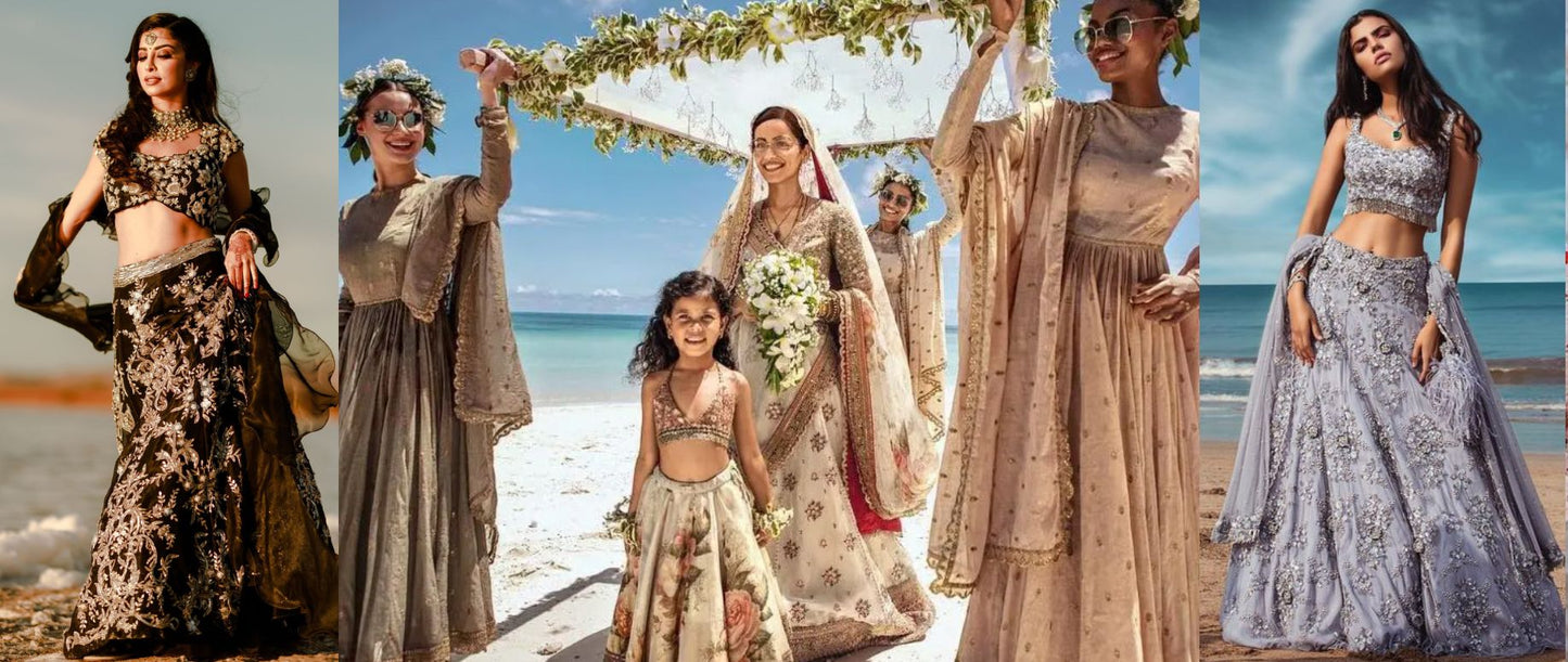Top 5 Tips for Destination Wedding Fashion: Contemporary Indian Bridalwear!