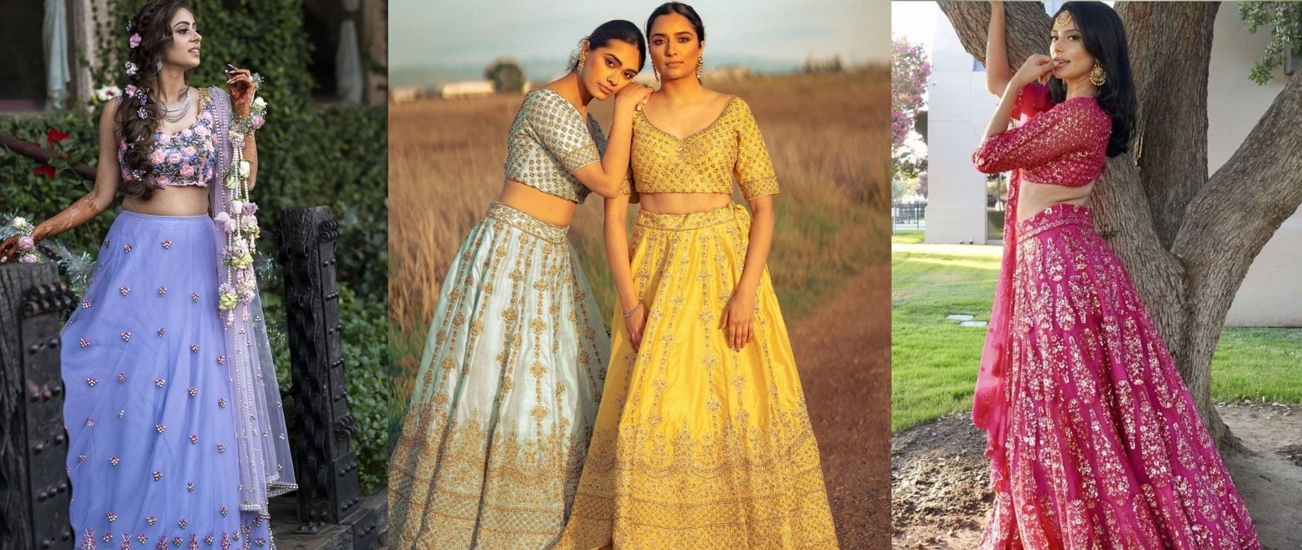 The Sister of the Bride Can Take a Look at These 10 Simple Lehenga Ideas  for the Wedding