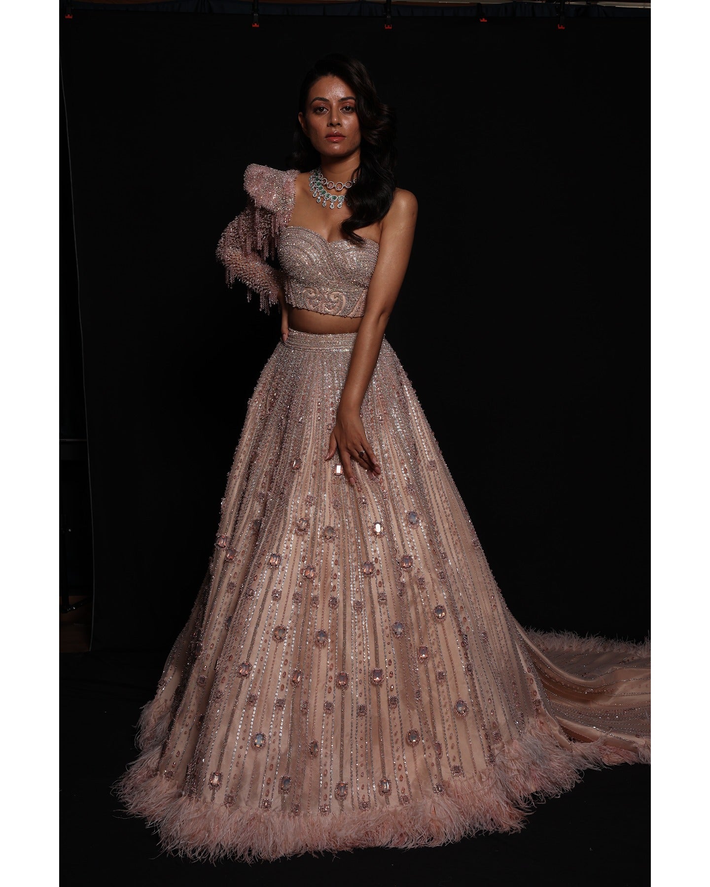 Ethereal Elegance: Bora Honey's Signature Indian Bridal Lehenga Designs for Timeless Weddings