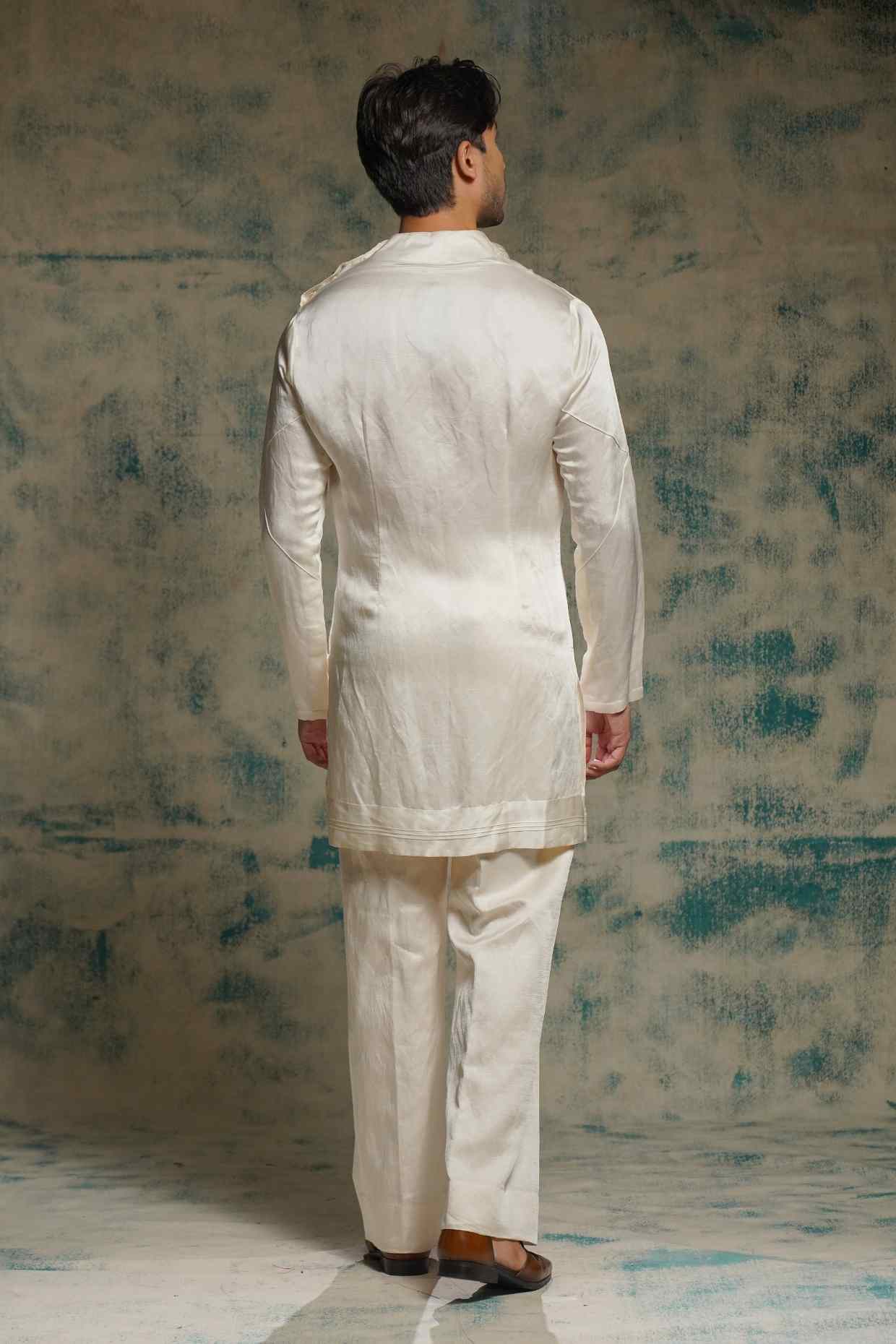 Classic Cowl Neck Kurta Set