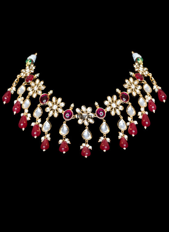 Enchanted Jasmine Red Jewelry Set