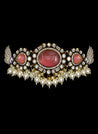 Crimson Crest Pink Jewelry Set