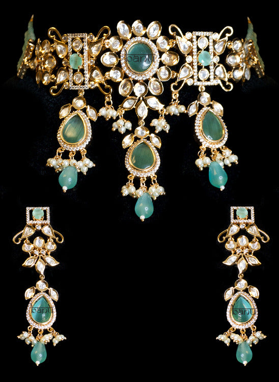 Celestial Serenade Light Blue Jewelry Set