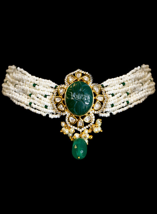Enchanting Emeralds Green Jewelry Set