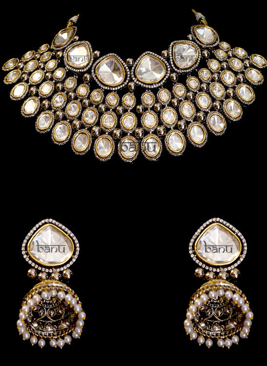 Amethyst Aura Jewelry Set