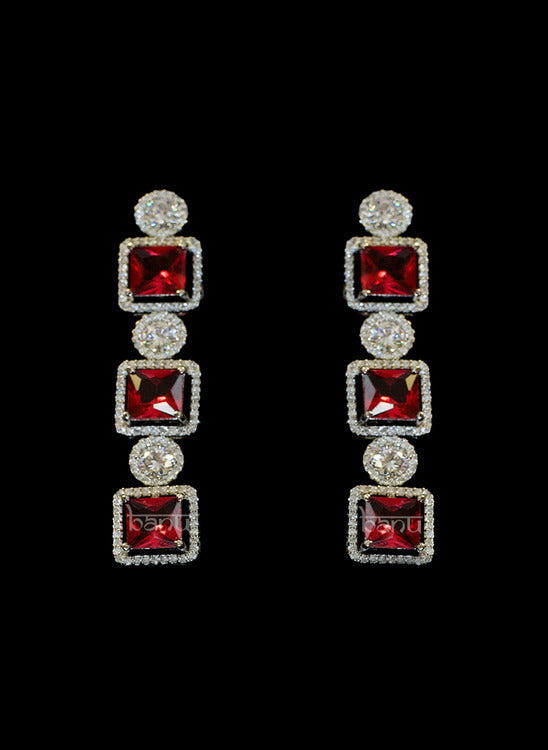 Ruby Radiance Red Jewelry Set