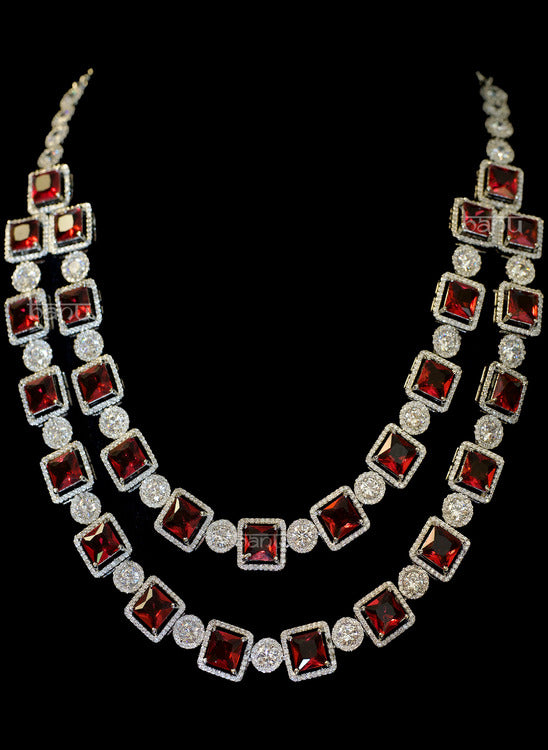 Ruby Radiance Red Jewelry Set