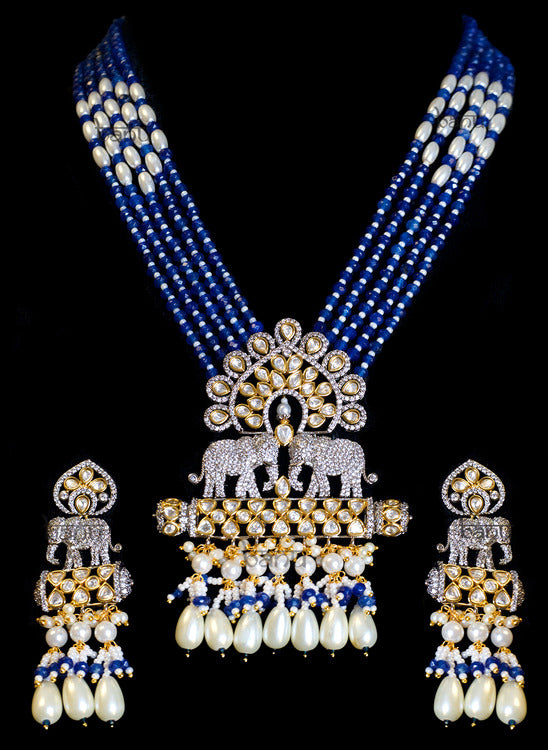 Royal Taj Blue Jewelry Set