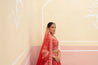 red lehenga choli