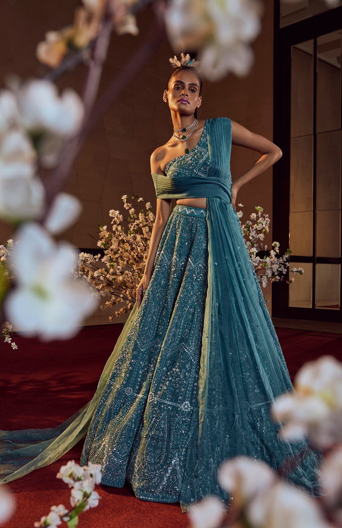 Cerulean Lehenga