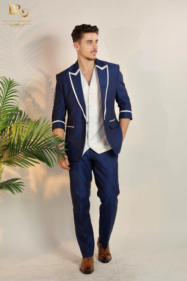 Blue_Linen_Blazer_For_Men_Img_1.webp