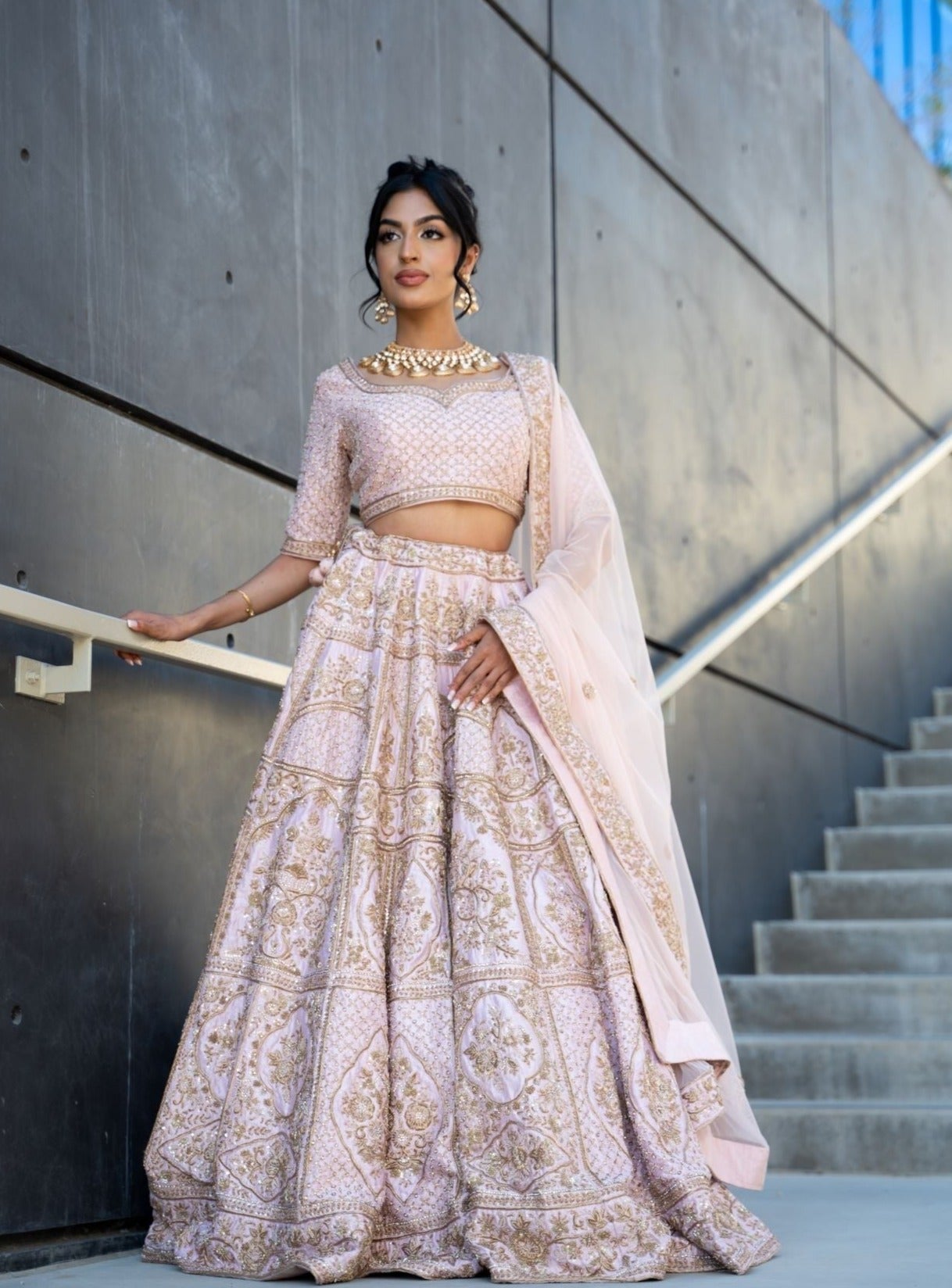 Cerise Pink Lehenga
